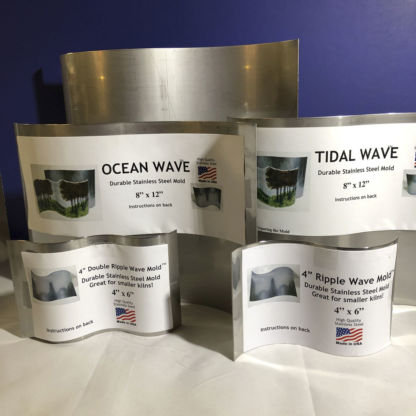 4" Ripple Wave Mold- Stainless Steel - Image 3