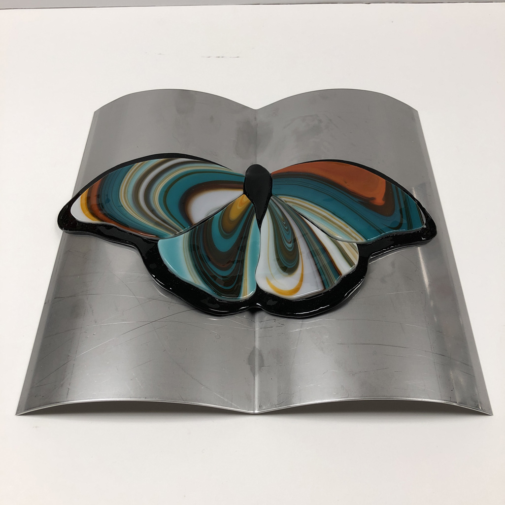 9″ Large Butterfly/Book Mold- Stainless Steel