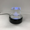 Lighted Base-3 3/4" Black Round Colored Light - Image 2