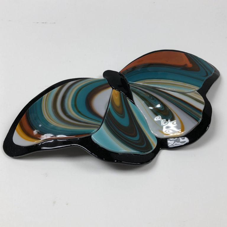 9″ Large Butterfly/Book Mold Stainless Steel Glass House Store