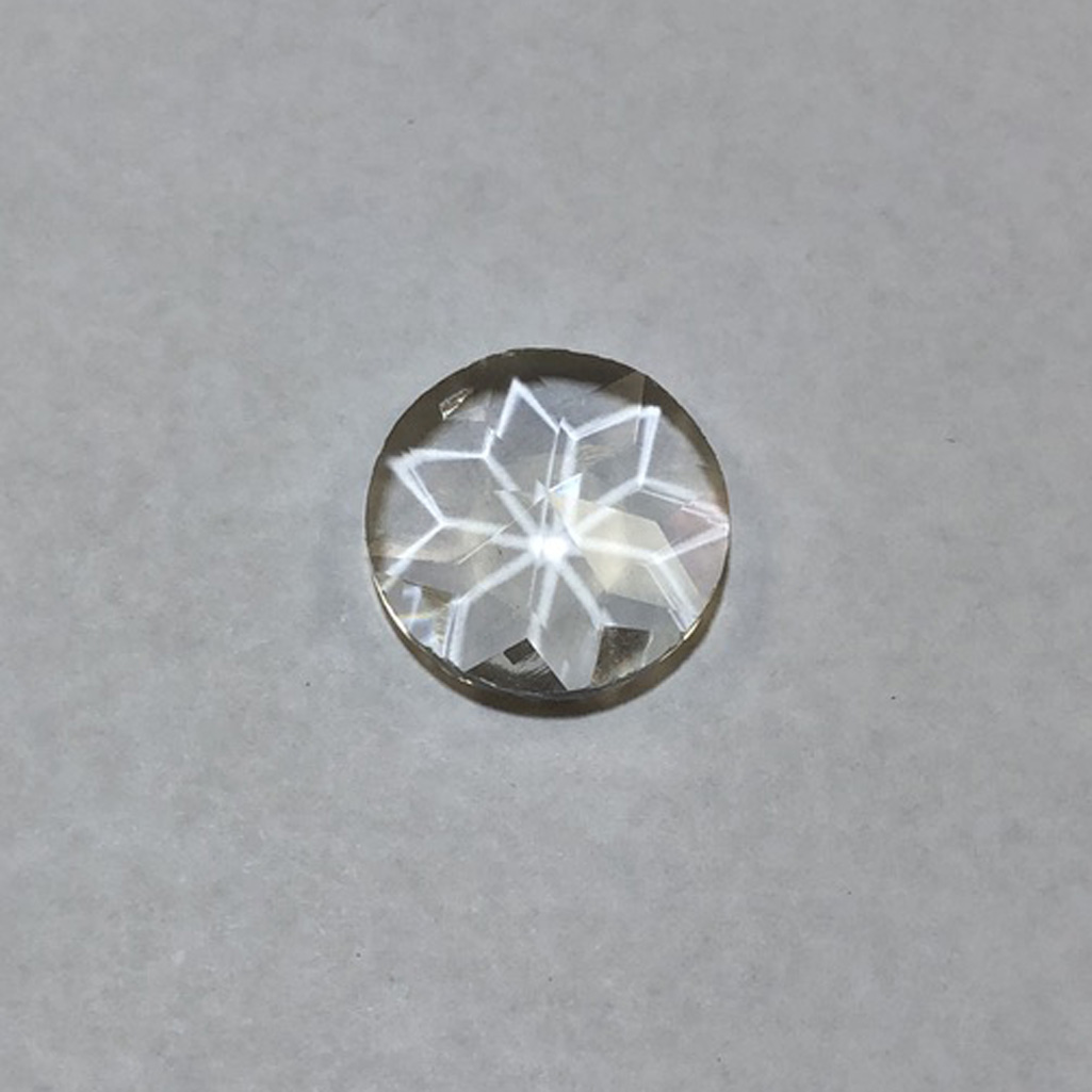 FREE SHIPPING Jewels -JEWEL-25mm ROUND-CRYSTAL 3566 Stained Glass Supplies