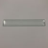 C#553 Rectangle Bevel Glass 1 1/8"  x 7" w/ Flat