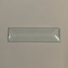 C#567 Rectangle Bevel Glass 1 1/8"  x 6 1/4" w/ Flat