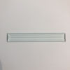 B#549 Rectangle Bevel Glass 1 1/16"  x 5 5/8" w/ Flat