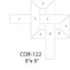 Clear Beveled Glass Cluster - ACOR-122 - Image 2