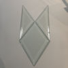 TRI #59-Triangle Bevel Glass 5 1/2" x 5 1/2" x 9" - Image 2