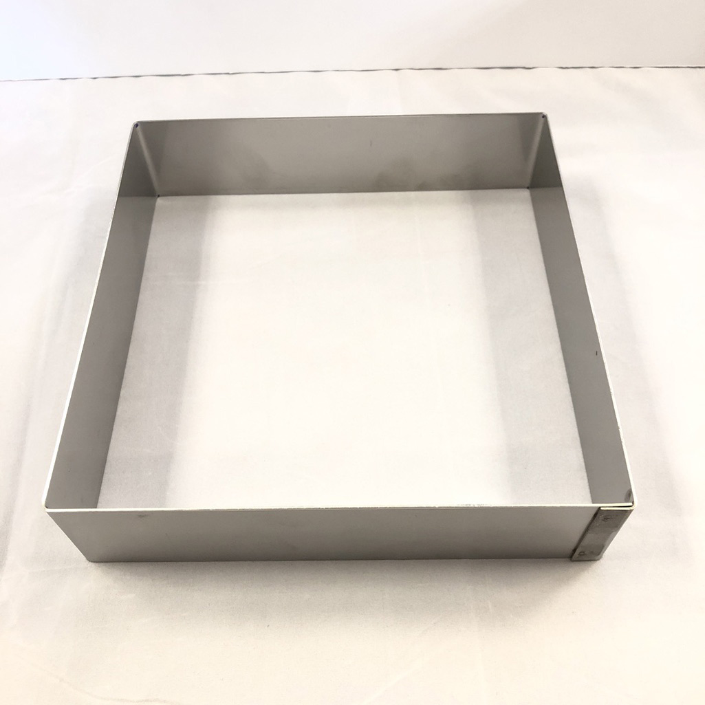 Stainless Steel Square Ring Mold 6.3 inches, Molds