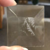 P#588GC-B Rectangle Bevel Glass 1 5/8"  x 1 13/16" Glue Chip Seconds - Image 2