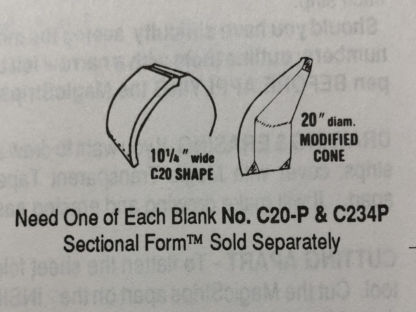 Worden C234 Sectional Lamp Form New - Image 2
