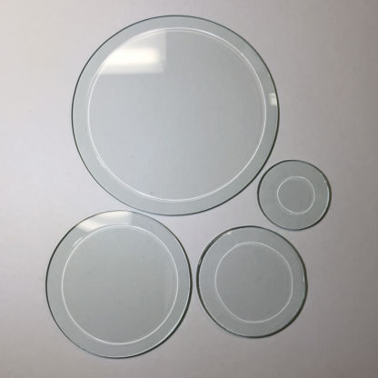 Clear Circle Bevel - 4" - Image 2