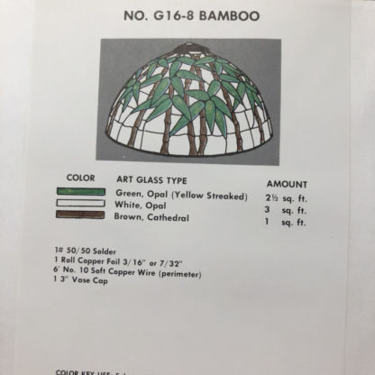 Worden G16-8 Bamboo Lamp Pattern - Image 2