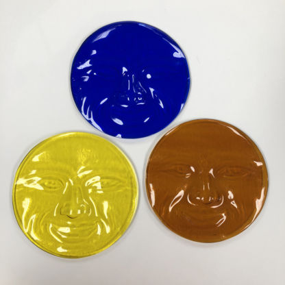 Jumbo Moonface - Amber 6" Glass - Image 3