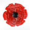 LF143 Small Patty Grey Poppy Frit Mold - Image 2