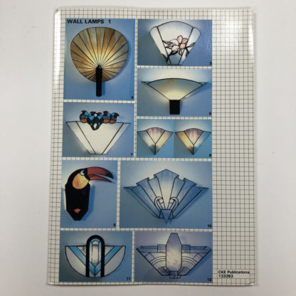 Glass Design-Wall Lamps #1 Pattern Book - Image 2