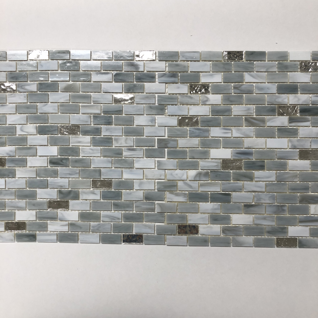 Mosaic Glass Tiles Bloom 09-040- 2 Tile Sheets