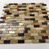 Mosaic Glass Tile MIR02 - Browns- 2 Tile Sheets