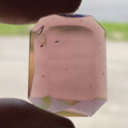 Faceted Octagonal 19 x 24mm Jewel-Amethyst - Image 2