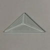 Triangle Bevel Glass 1 1/2" x 1 1/2" x 2 1/16"