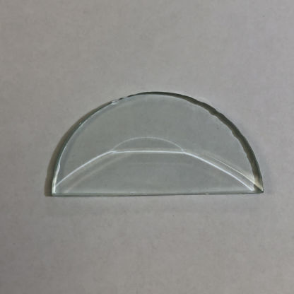 Clear Half Circle Bevel-2"
