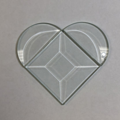 Clear Half Circle Bevel-2" - Image 2