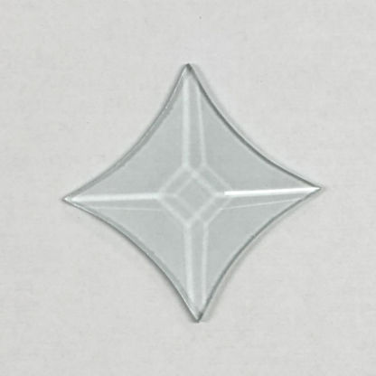 Concave Star/Square Bevel- 2 1/4" x 2 1/4"