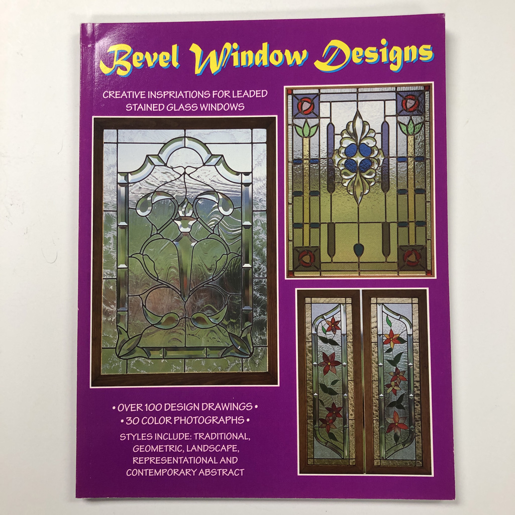 Gallery Glass Bevel Clusters For Windows and Doors Book With Patterns & Instruct 