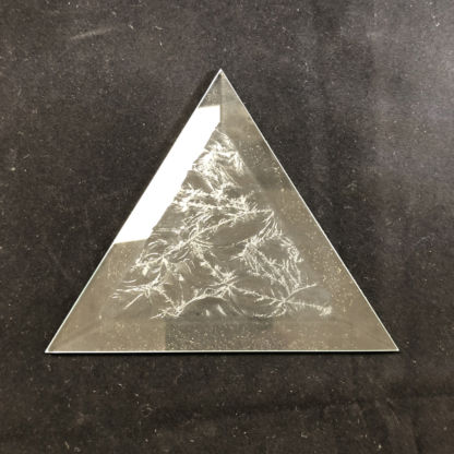 CFG 65-5 - Triangle Glue Chip Bevel Glass 4 7/8"