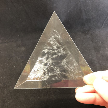 CFG 65-5 - Triangle Glue Chip Bevel Glass 4 7/8" - Image 2
