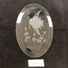 CF1004-Engraved 4 x 6" Oval Bevel Fish