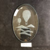 CF1009-Engraved 4" x 6" Oval Bevel Hot Air Balloon