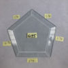 CFG135 Clear Odd Pentagon Bevel - Image 2