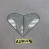 CFG242 L/R - Clear Small Heart Bevel Set