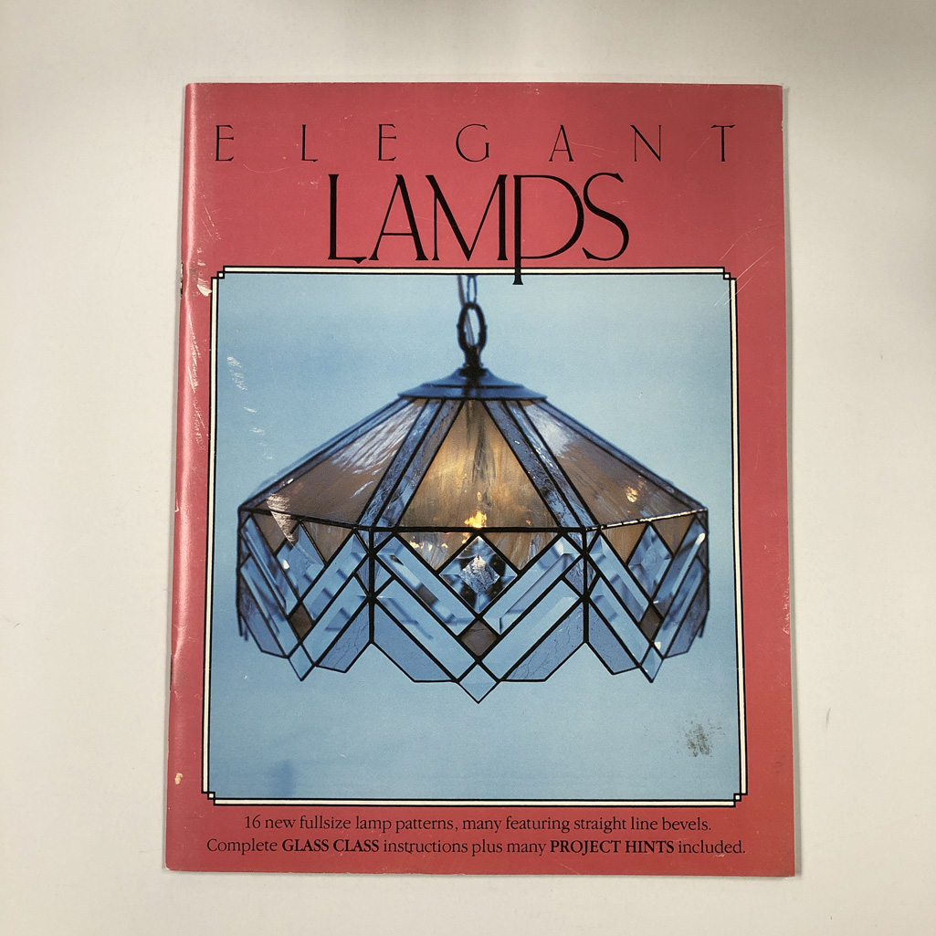 Stained Glass Pattern Book Elegant Lamps 