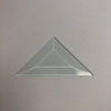 Triangle Bevel Glass 3" x 3" x 4 1/4"