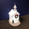 Lighted LED Shimmer Christmas Church