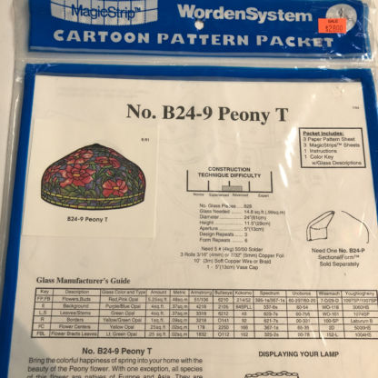 Worden B24-3 Happy Hour Lamp Pattern
