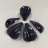 3-D Glass Iris Petals - Purple