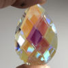 Teardrop Faceted Jewel 25mm x 38mm - YM