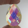 Teardrop Faceted Dichroic Jewel 30mm x 45mm - M