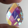 Teardrop Faceted Dichroic Jewel 32mm x 48mm - M