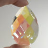 Teardrop Faceted Dichroic Jewel 30mm x 45mm - Y