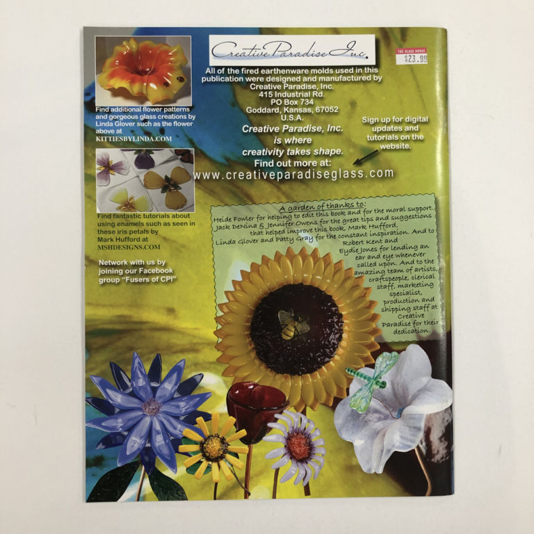 Fused Glass Flowers Book Glass House Store