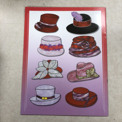 Red Hats in Stained Glass Book - Image 2