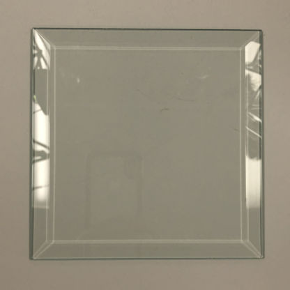 Clear 8 1/2" x 8 1/2" Bevel Square