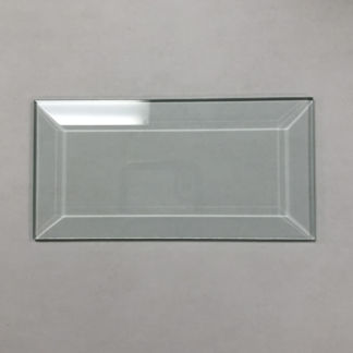 3" x 7" Clear Bevel Rectangle