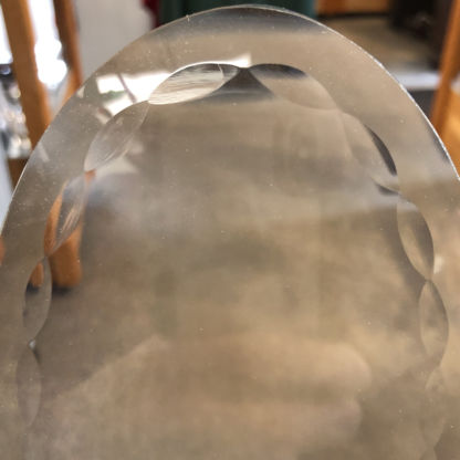 4" x 6" Oval Bevel with Scalloped Edge - Image 2