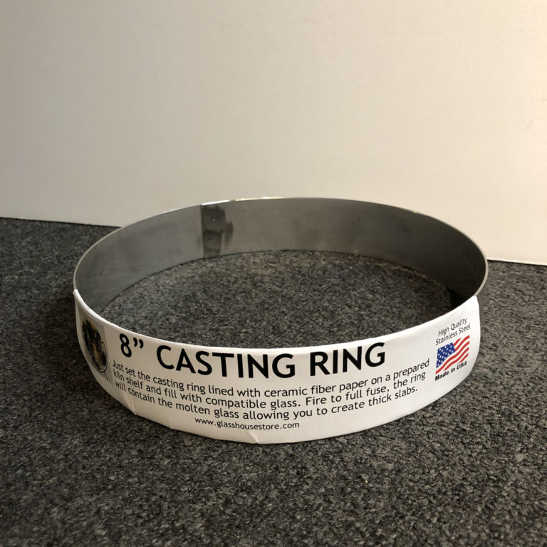8″ Casting Round Stainless Steel Mold Glass House Store