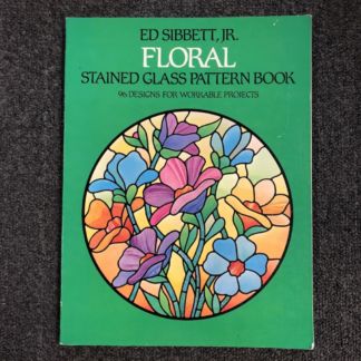 Floral Stained Glass Pattern Book