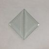 Triangle Bevel Glass 4" x 4" x 5 11/16" - Image 2