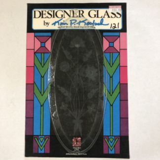Engraved Clear Oval Bevel - D121 Fragrant